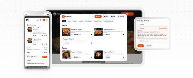 Branded Ordering Website